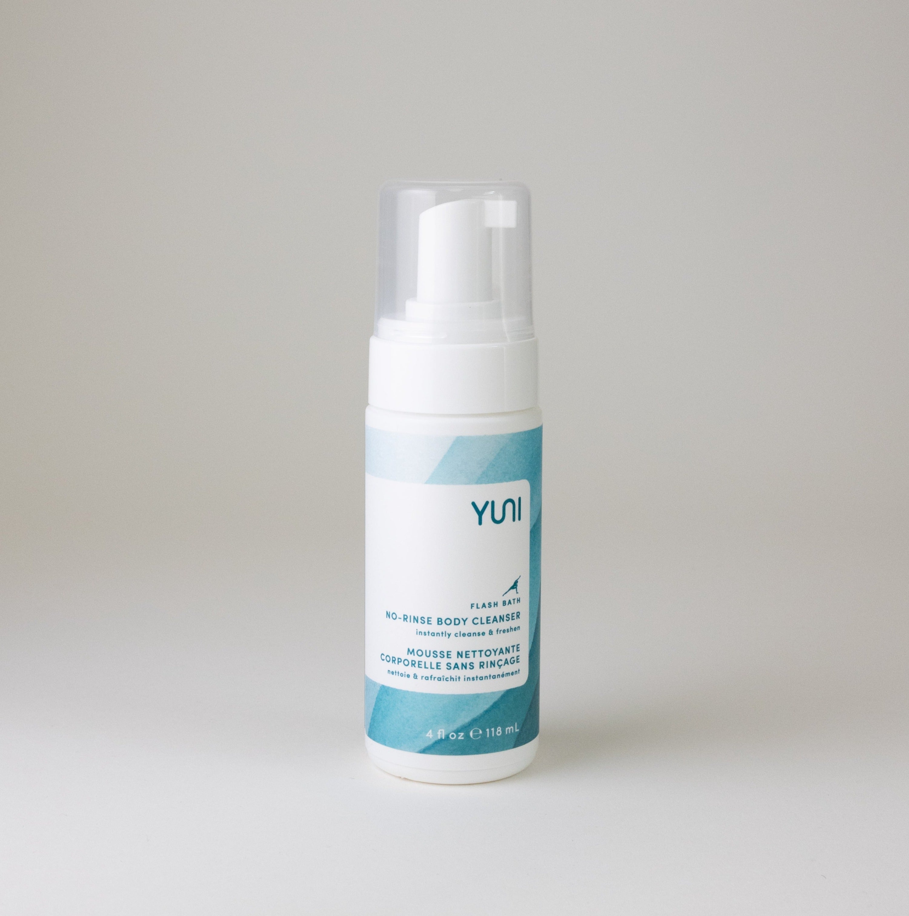 Flash Bath NO-RINSE BODY CLEANSER foam