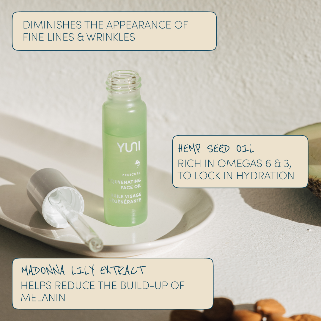 Zenicure REJUVENATING FACIAL OIL ingredients
