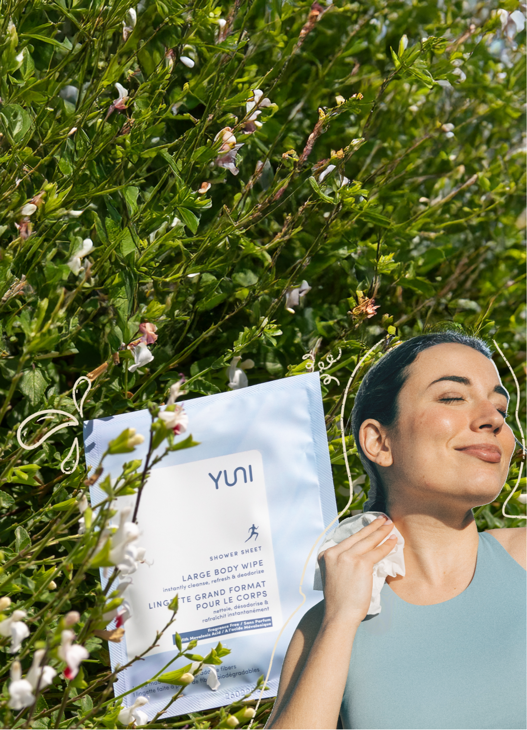 NEW: FRAGRANCE-FREE SHOWER SHEETS