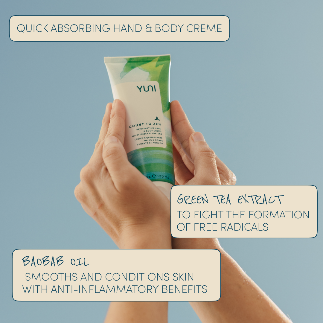 Count To Zen REJUVENATING HAND & BODY CREME Ingredients