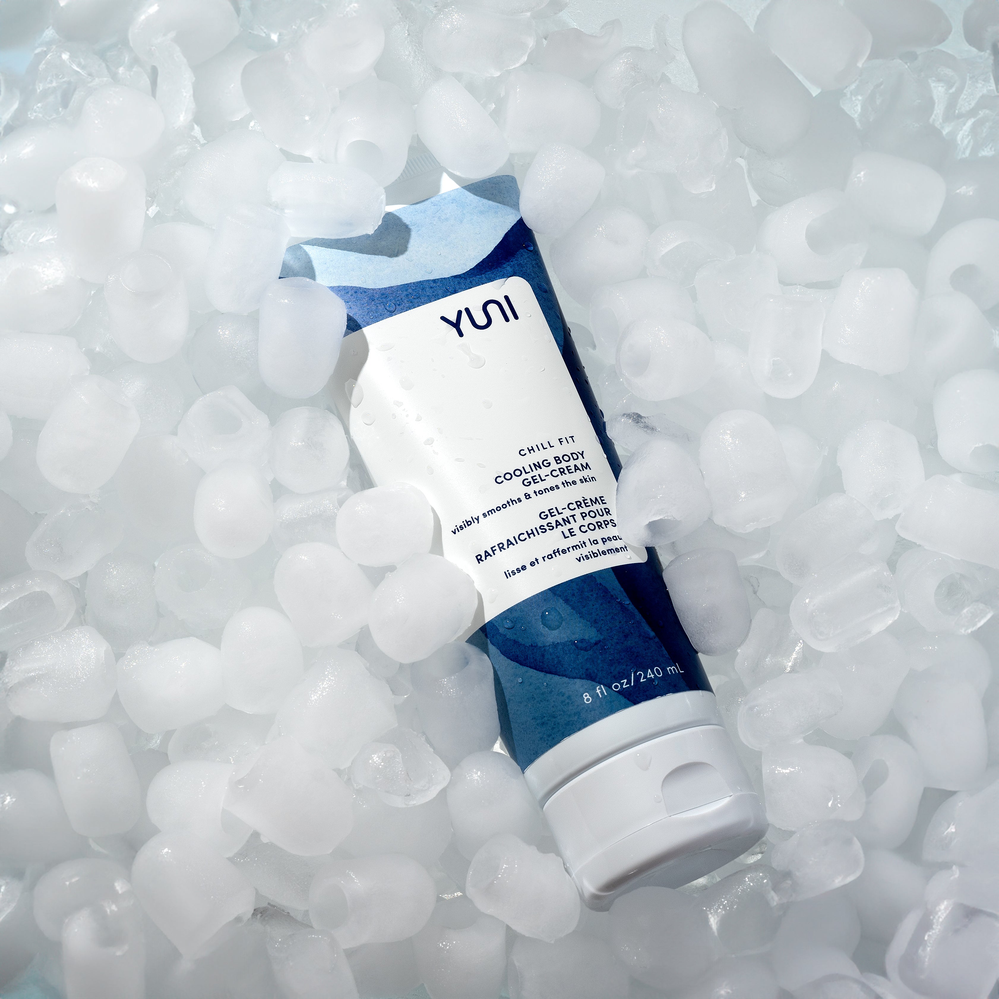 Chill Fit BODY COOLING AND TONING GEL-CREAM in Ice Bath